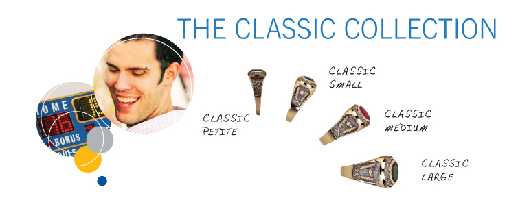 Classic School Ring Collection